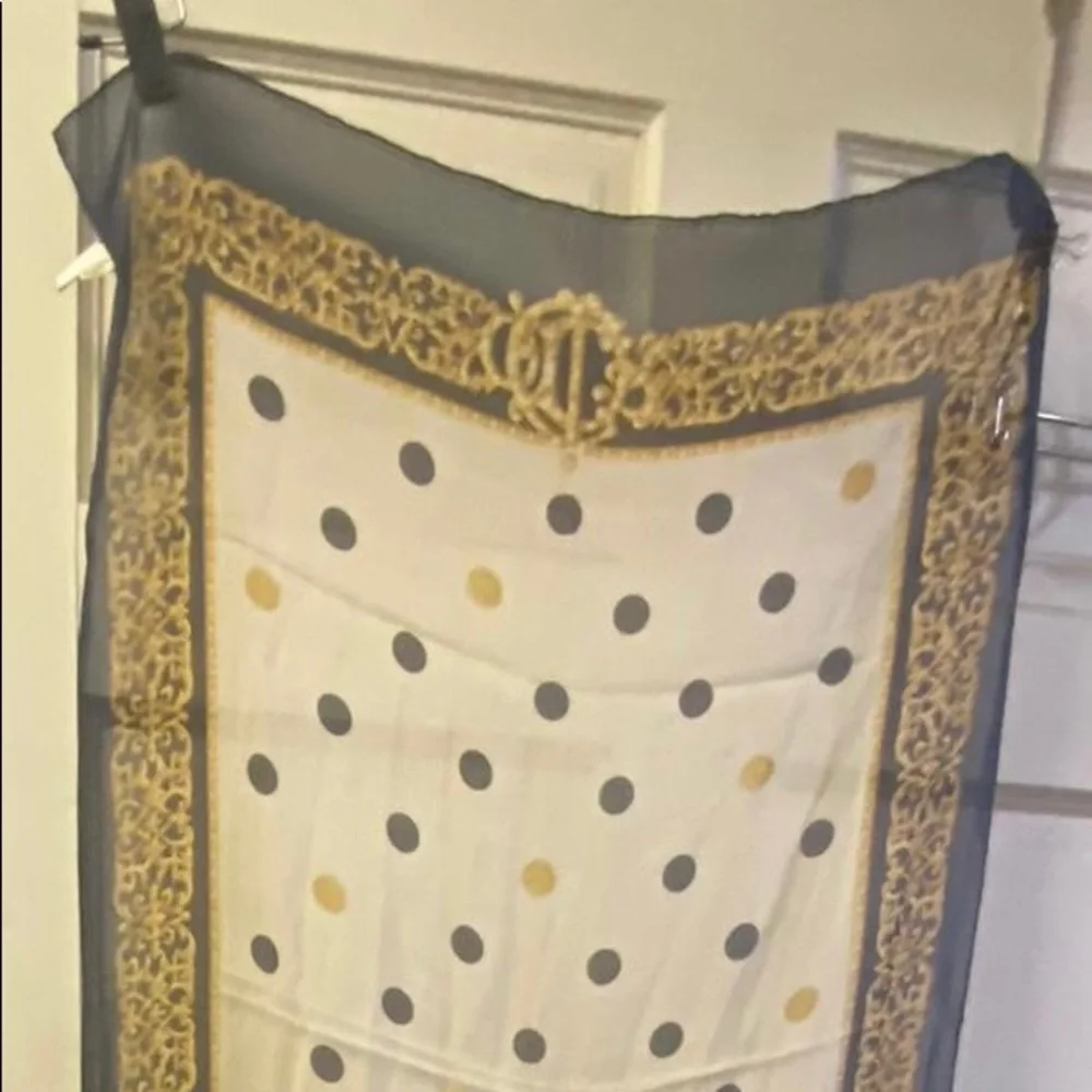 Stunning Christian Dior Vintage scarf silk